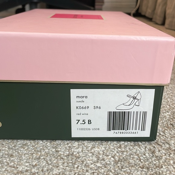 Mara Seude Mary Jane Pumps in Red Wine - Picture 14 of 15